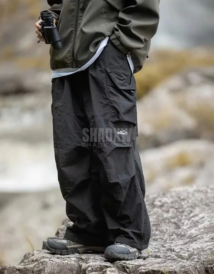 Baggy Parachute Pants - Image 4