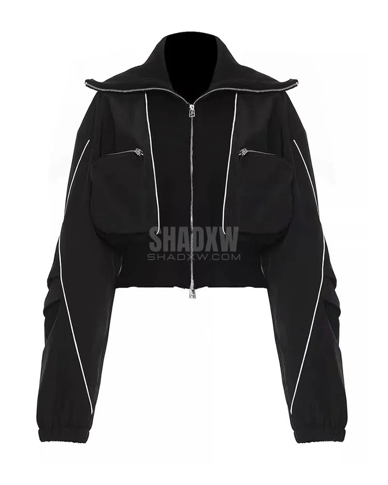 Baseball Jacket Collar - Image 4