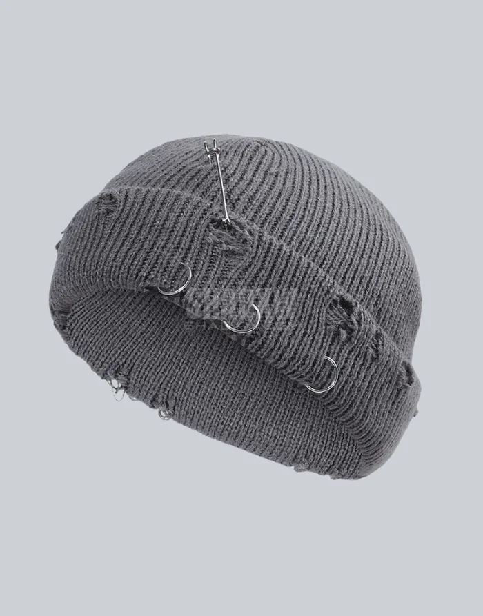 Beanie with Rings - Image 3
