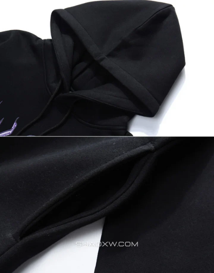 Black Butterfly Hoodie - Image 5