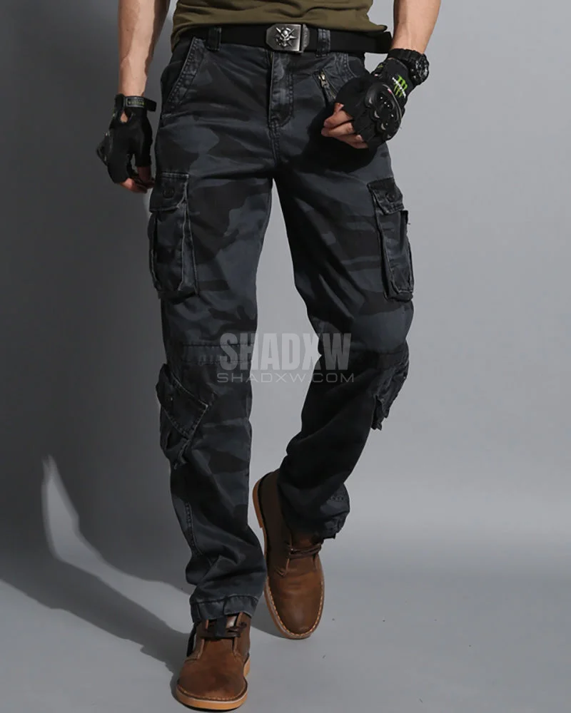 Black Camouflage Pants - Image 4