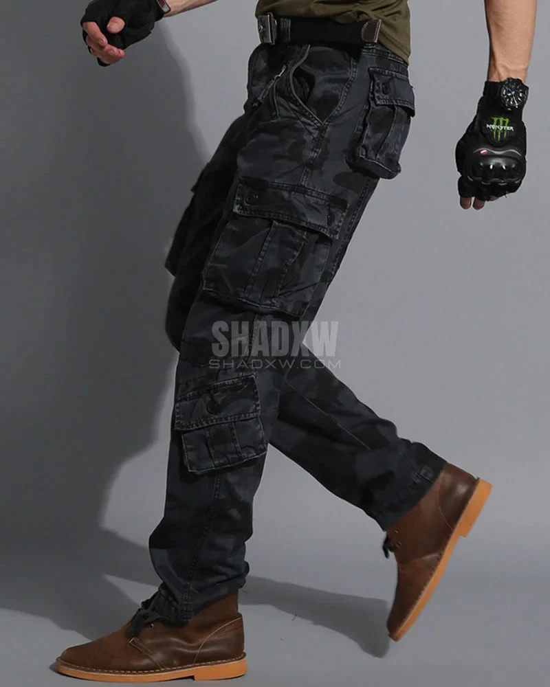 Black Camouflage Pants - Image 5