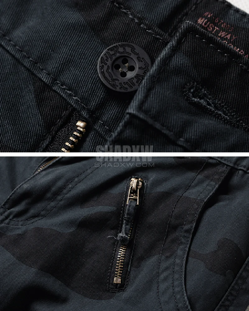 Black Camouflage Pants - Image 6