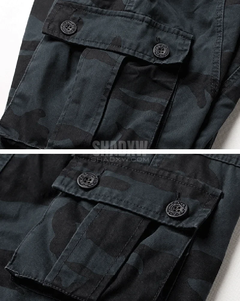 Black Camouflage Pants - Image 8