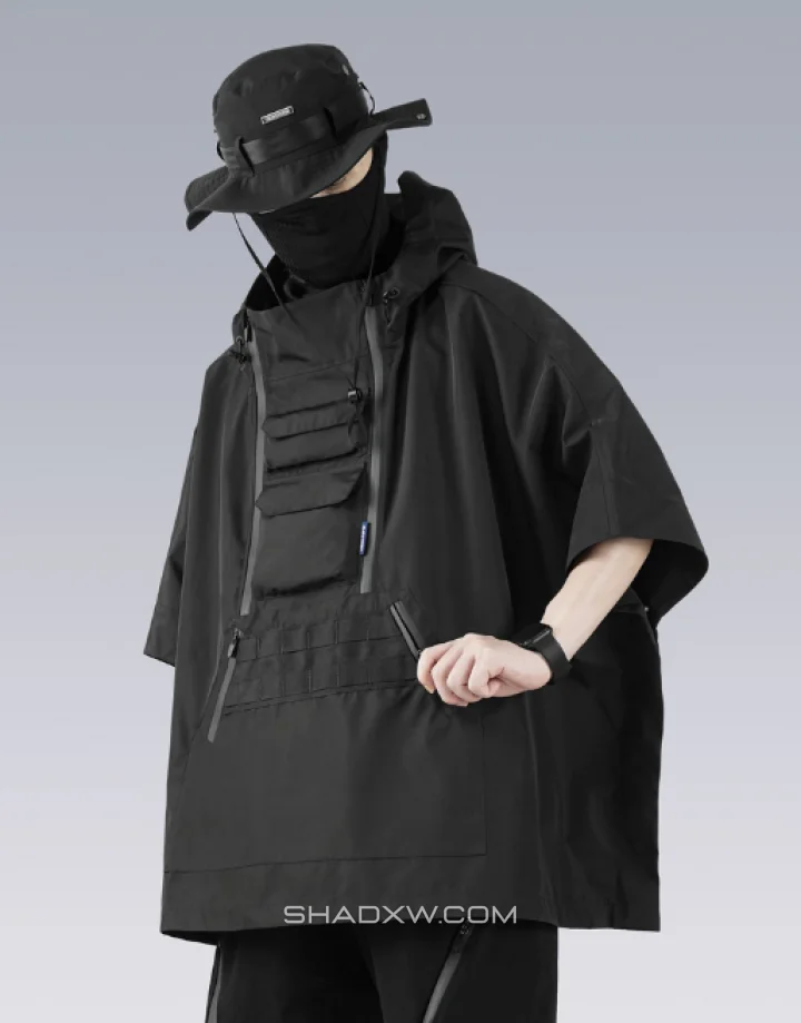 Black cape jacket - Image 5