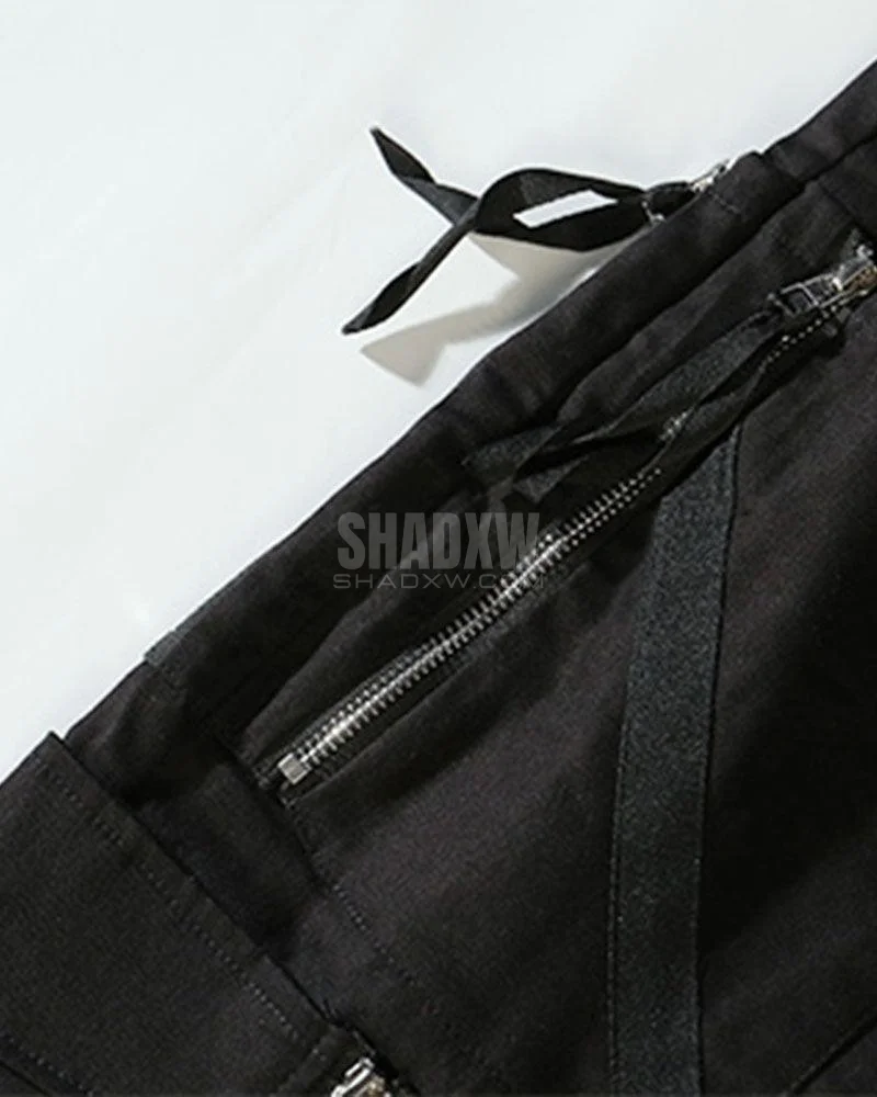 Black Cargo Jogger - Image 10