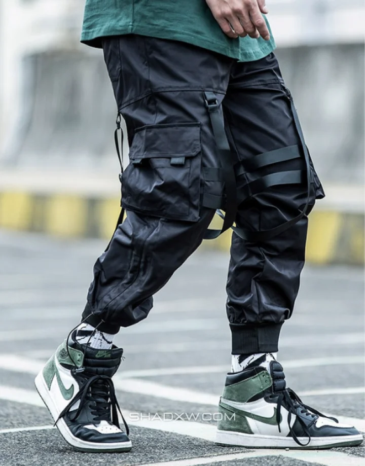 Techwear Black Pants - Image 5