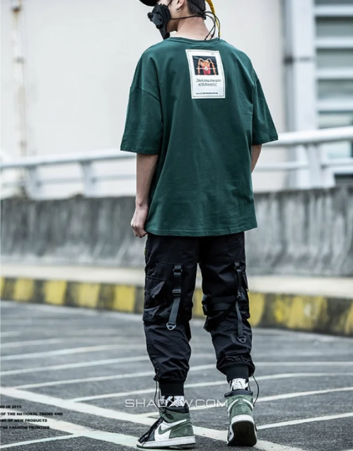 Techwear Black Pants - Image 8