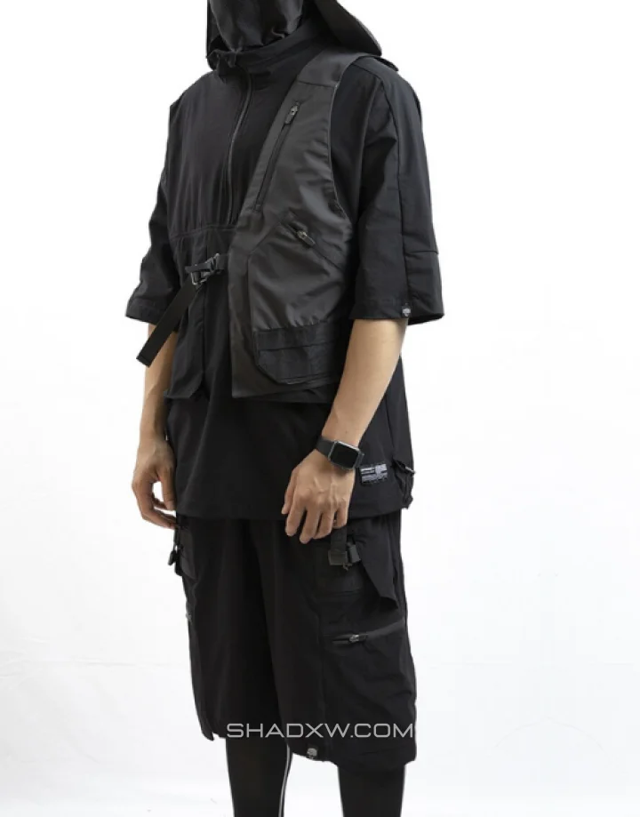 Black half vest - Image 5