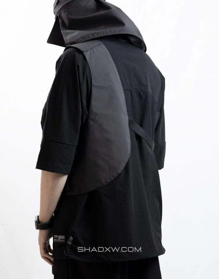Black half vest - Image 7