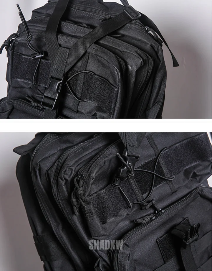 Black Tactical Backpack - Image 10