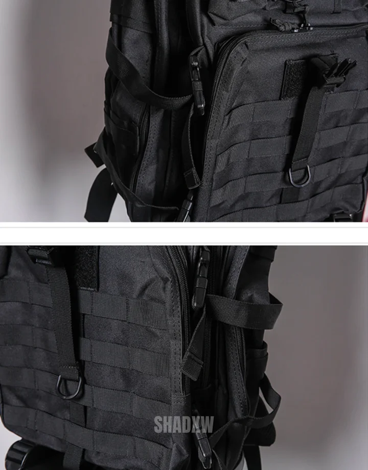 Black Tactical Backpack - Image 11