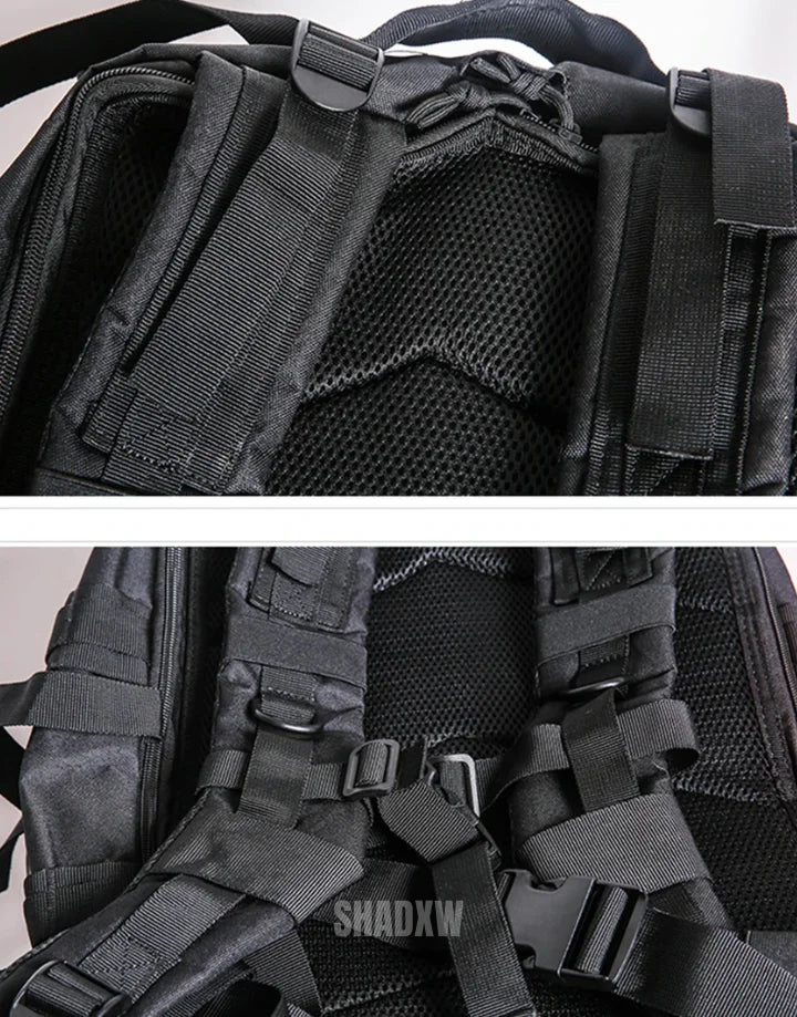 Black Tactical Backpack - Image 12