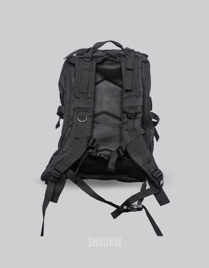 Black Tactical Backpack - Image 4
