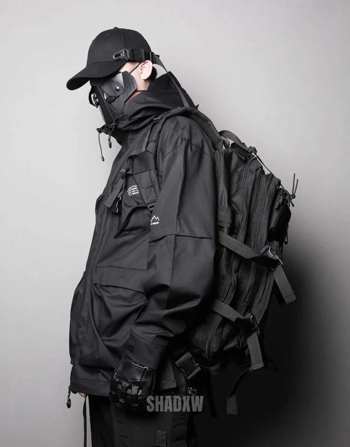 Black Tactical Backpack - Image 5