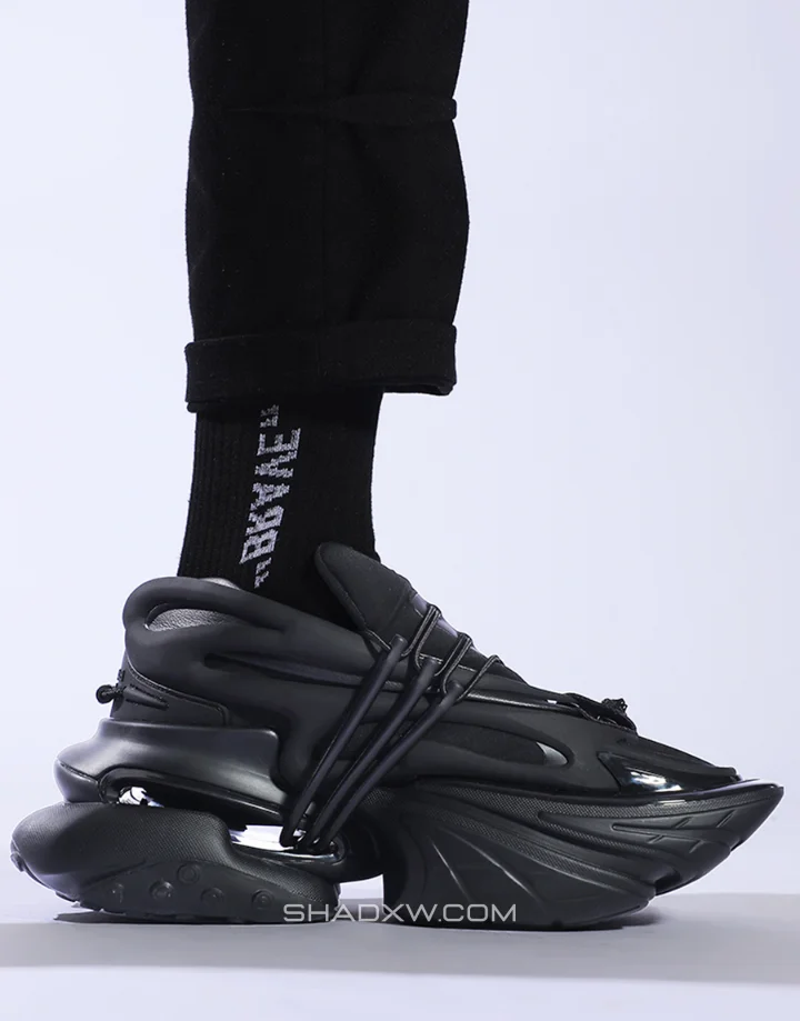 Black Techwear Shoes - Image 2