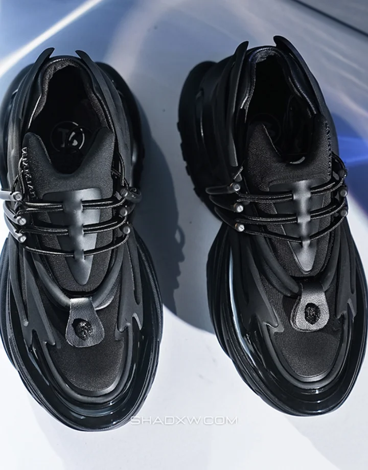 Black Techwear Shoes - Image 7