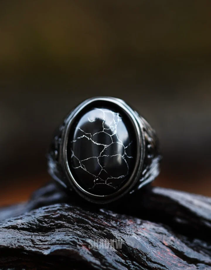 Black Turquoise Ring - Image 7