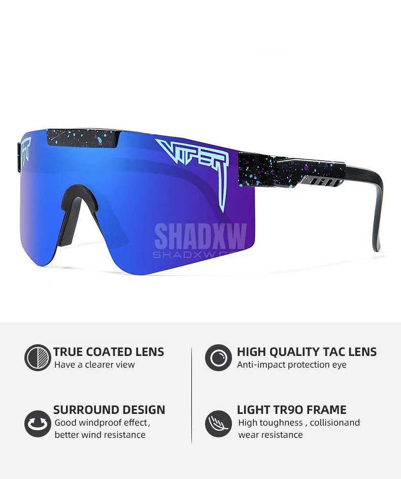 Blue Cyberpunk Glasses - Image 4