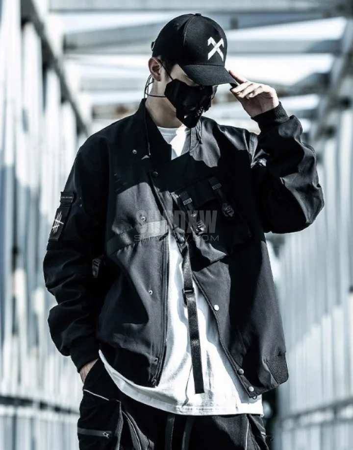 Techwear Bomber Jacket - Image 4