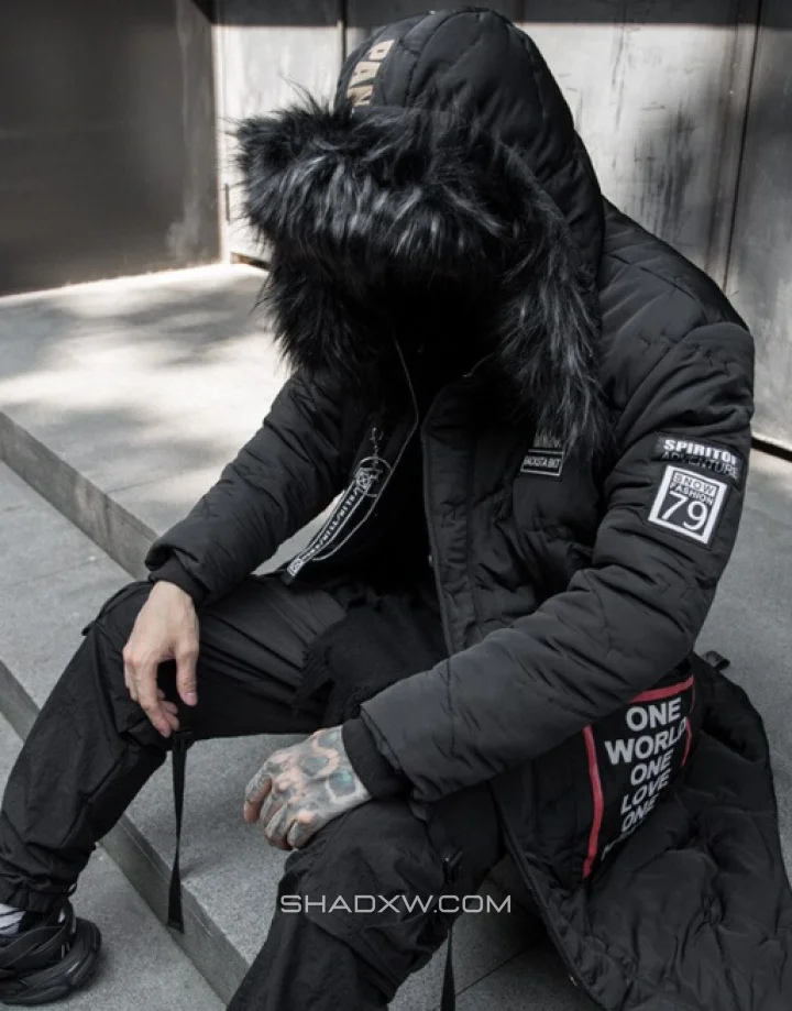 Cargo Jacket with Fur - Image 6