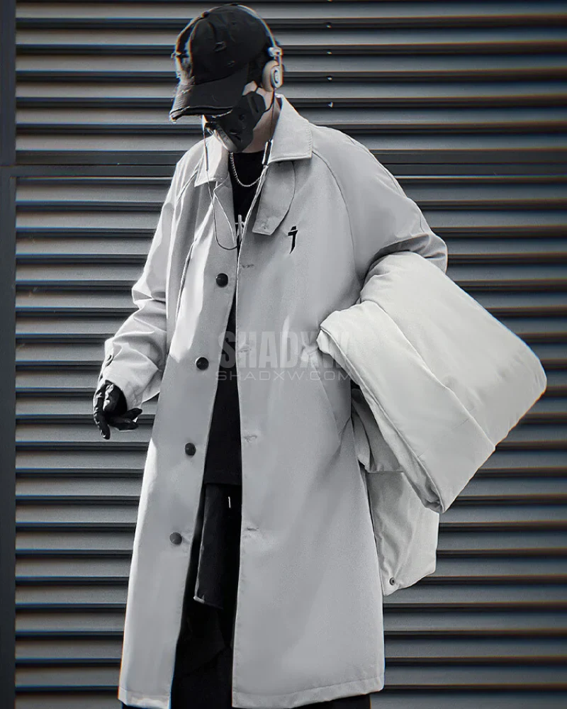 Coat With Shoulder Cape - Image 7