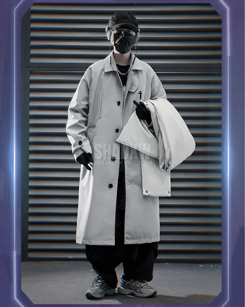 Coat With Shoulder Cape - Image 8