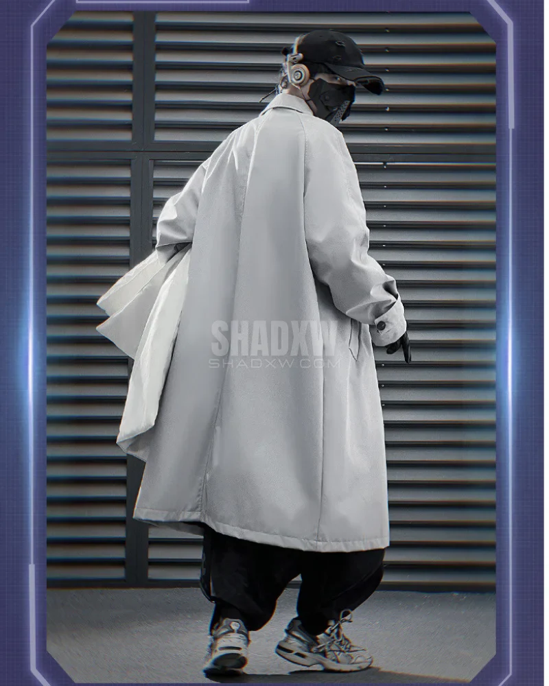 Coat With Shoulder Cape - Image 9