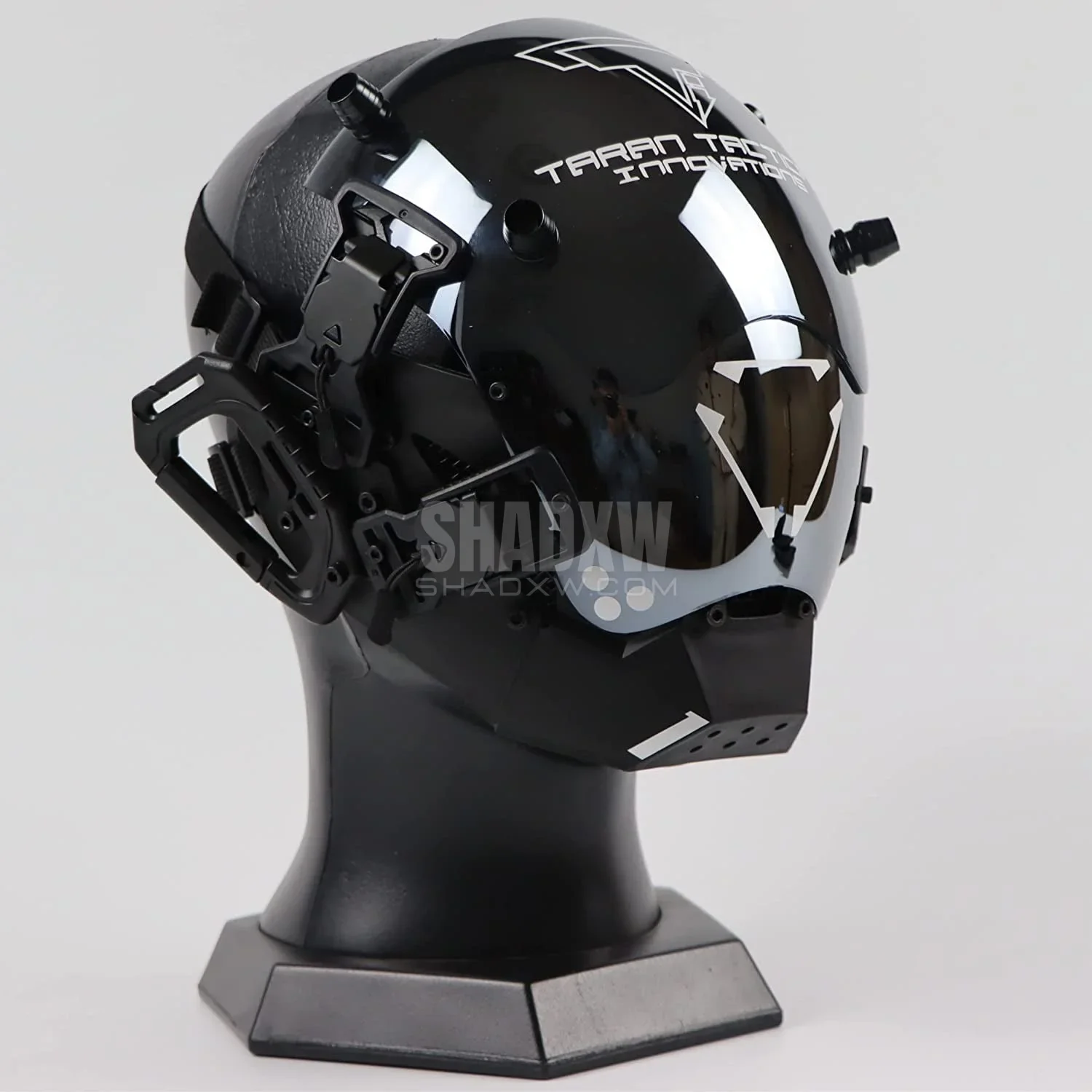 Combat Cyberpunk Helmet - Image 5