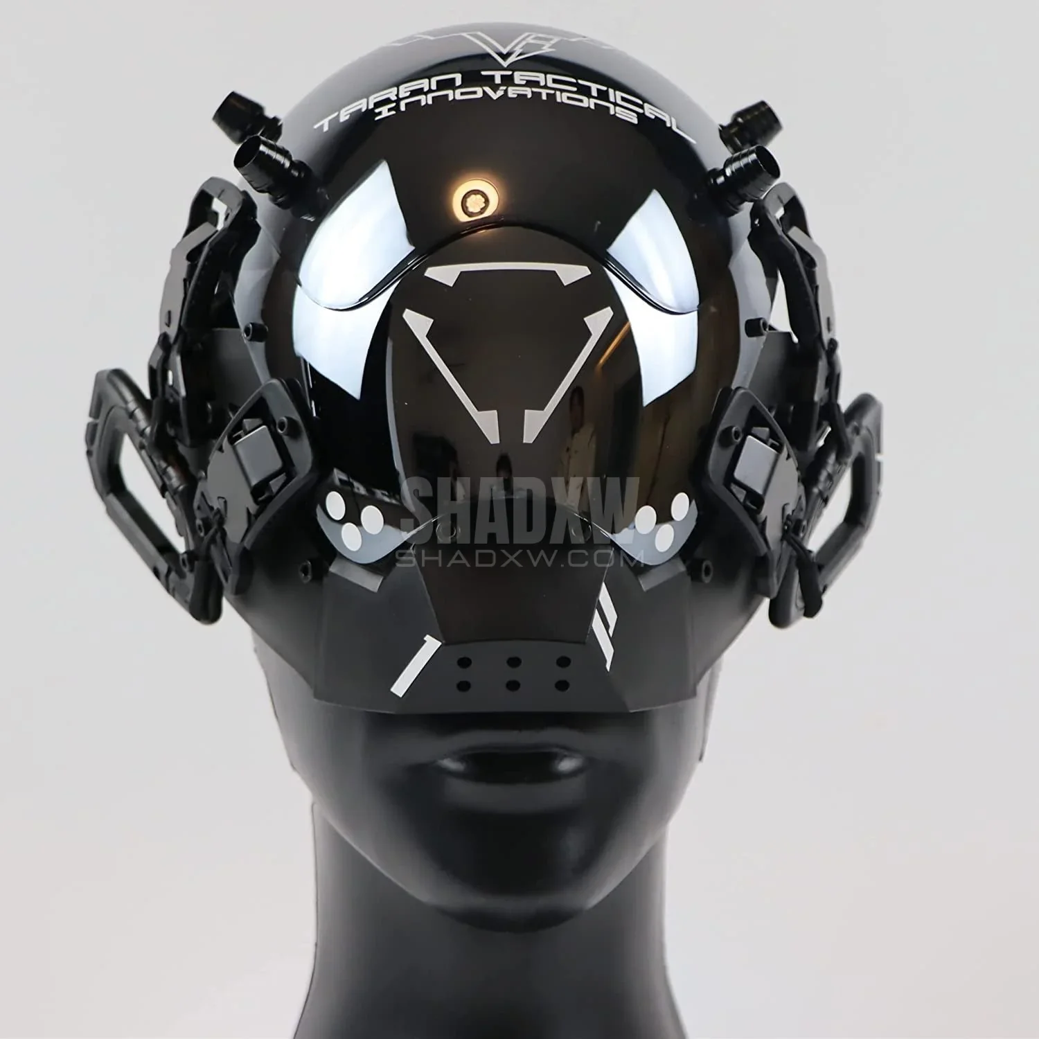 Combat Cyberpunk Helmet - Image 6
