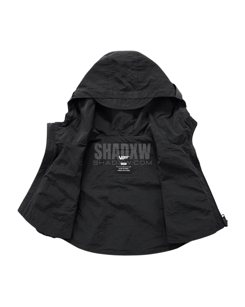 Cropped Utility Vest - Image 3
