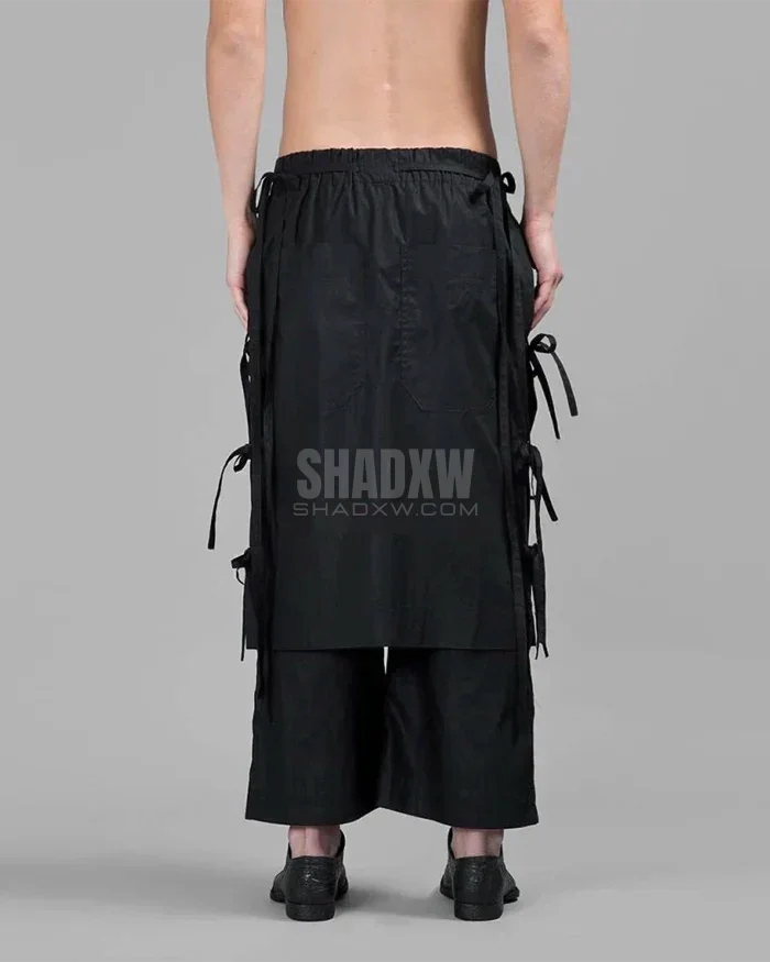 Cuffed Hakama Pants - Image 2