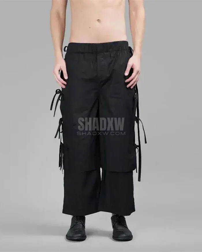 Cuffed Hakama Pants - Image 7