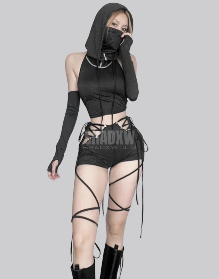 Cyberpunk Crop Top - Image 3