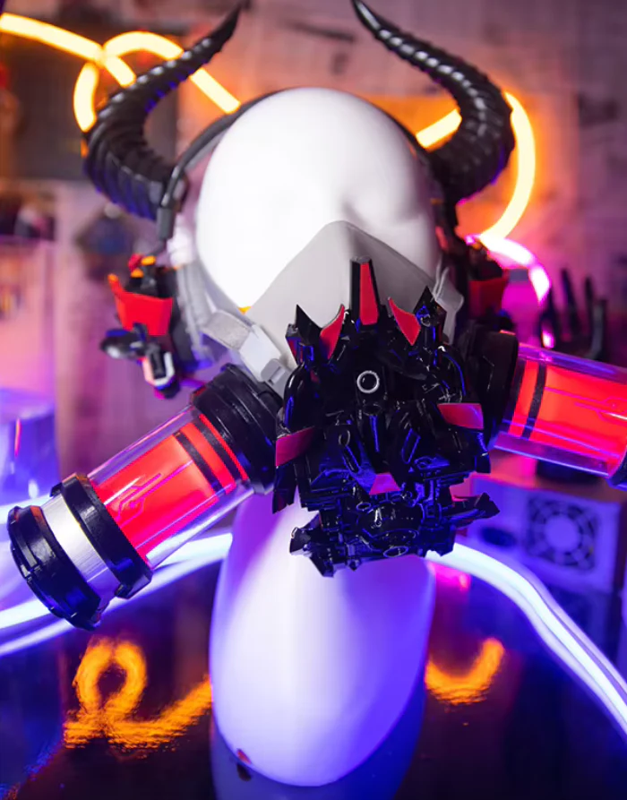 Cyberpunk Gas Mask Tubes - Image 7