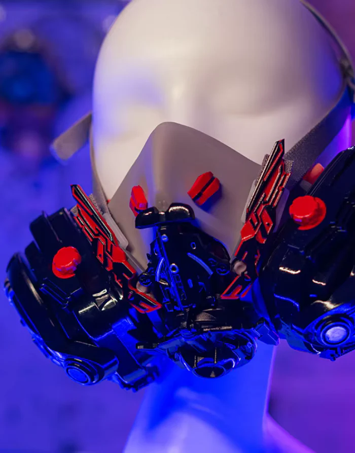 Cyberpunk Goth Mask - Image 3