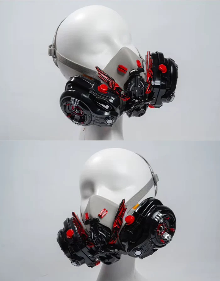 Cyberpunk Goth Mask - Image 4
