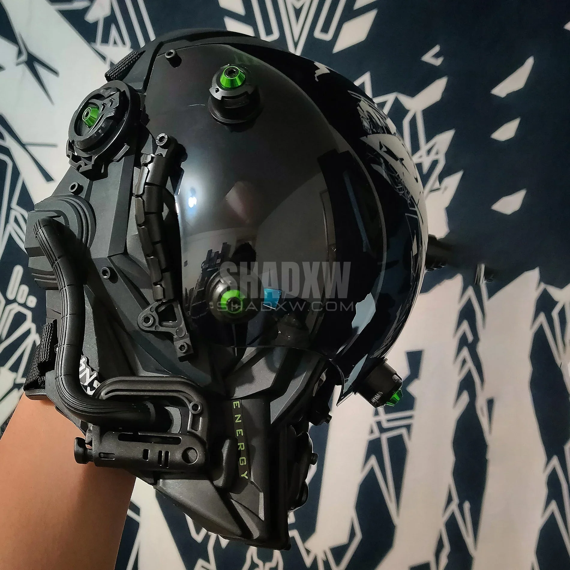 Cyberpunk Helmet Concept Art - Image 6