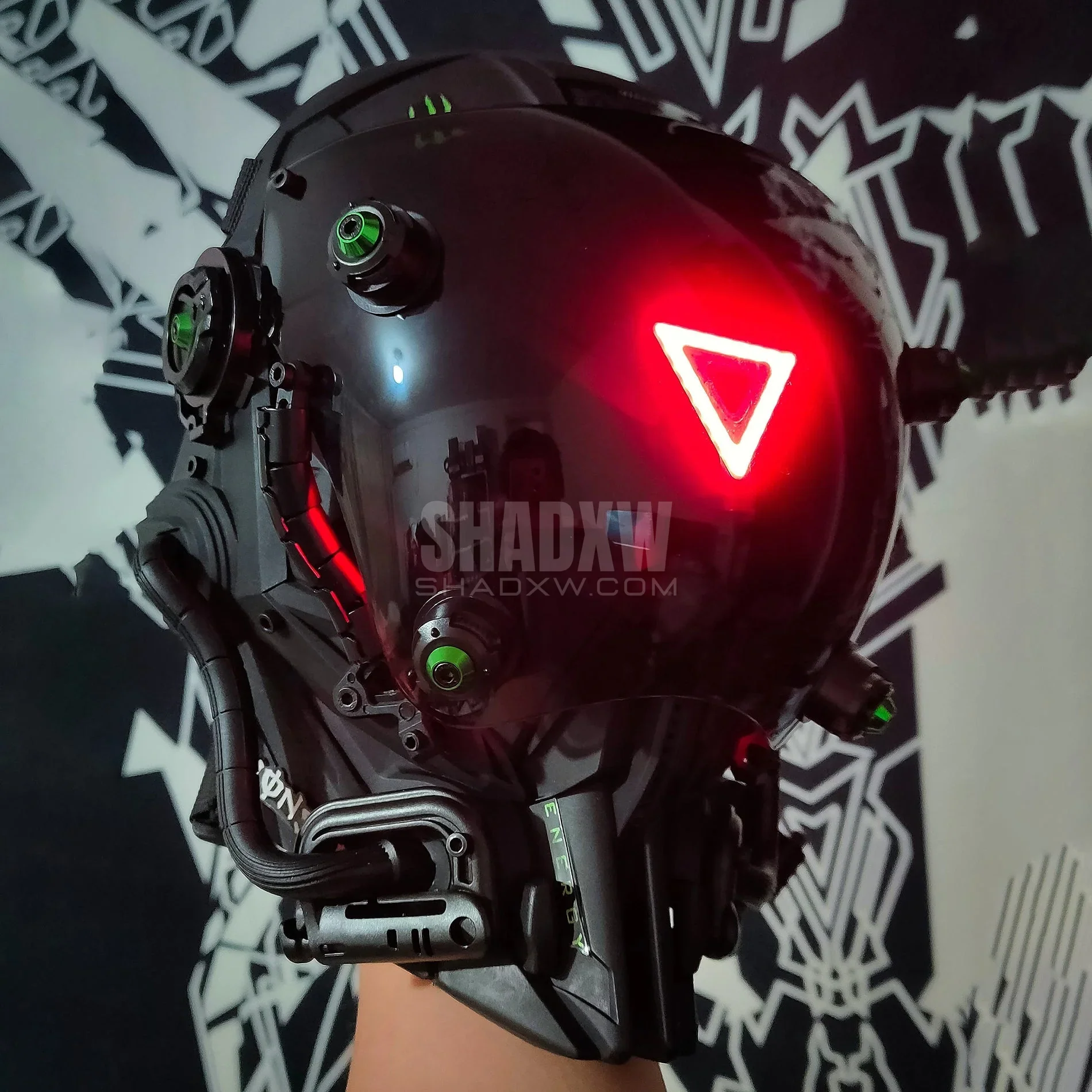 Cyberpunk Helmet Concept Art - Image 7
