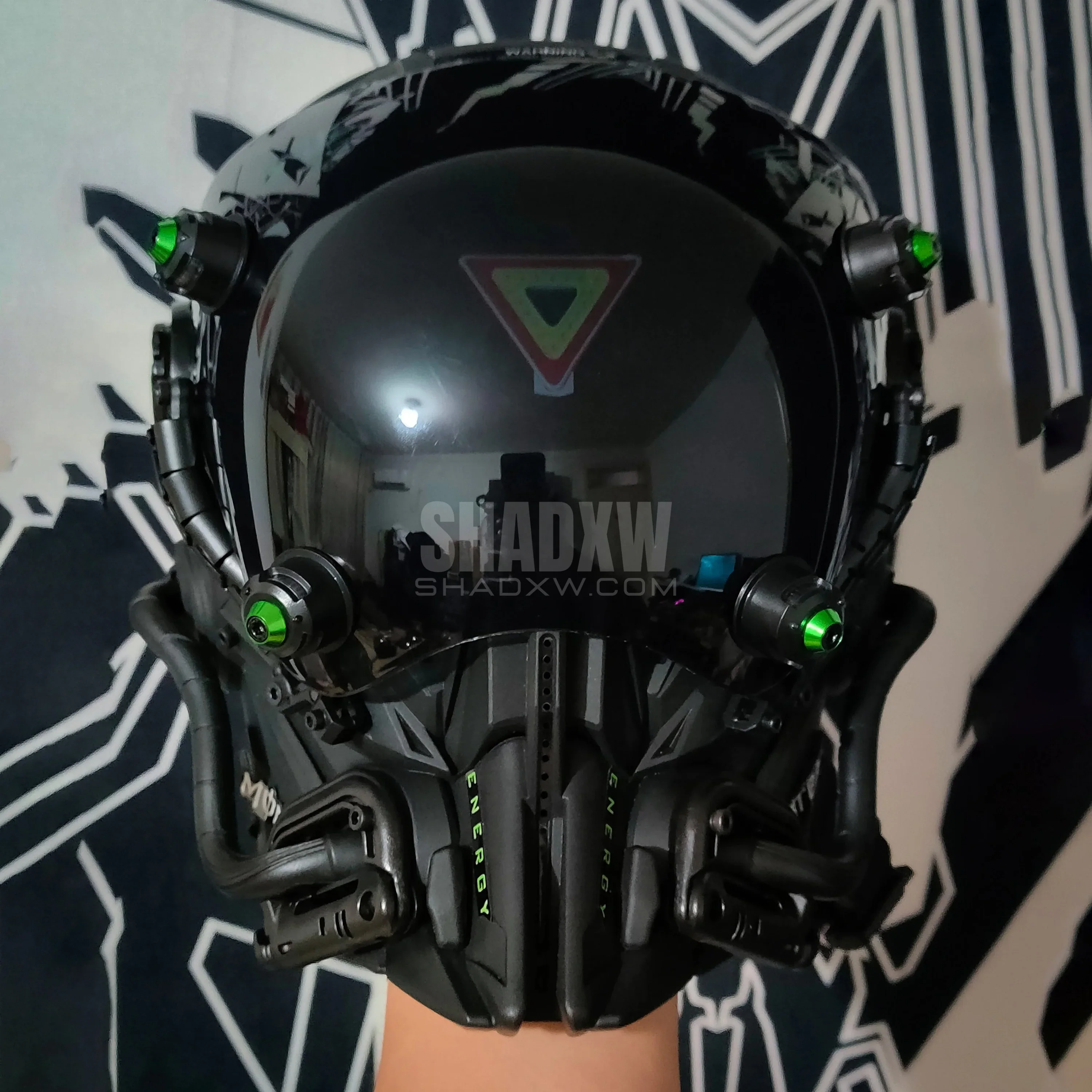 Cyberpunk Helmet Concept Art - Image 8