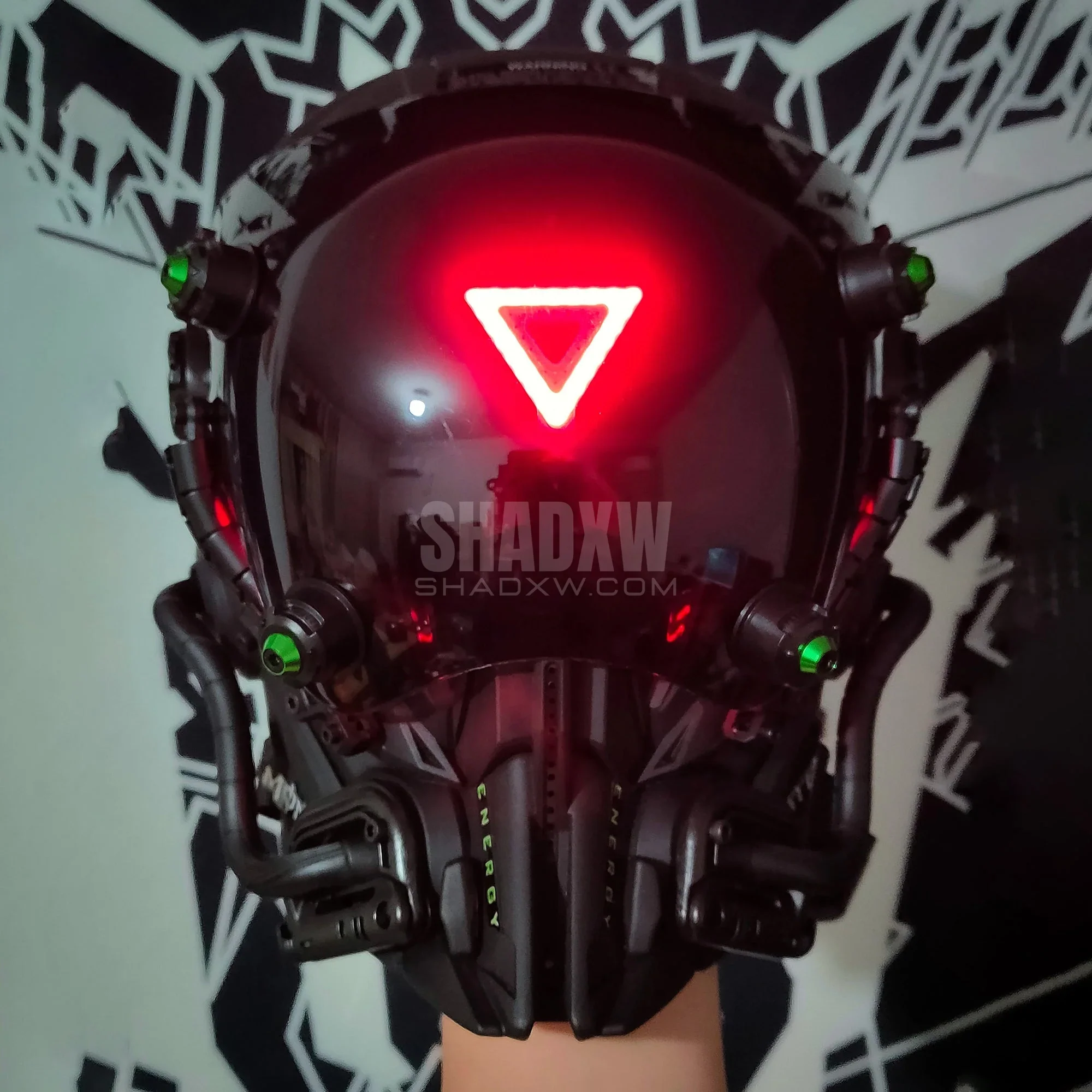 Cyberpunk Helmet Concept Art - Image 9