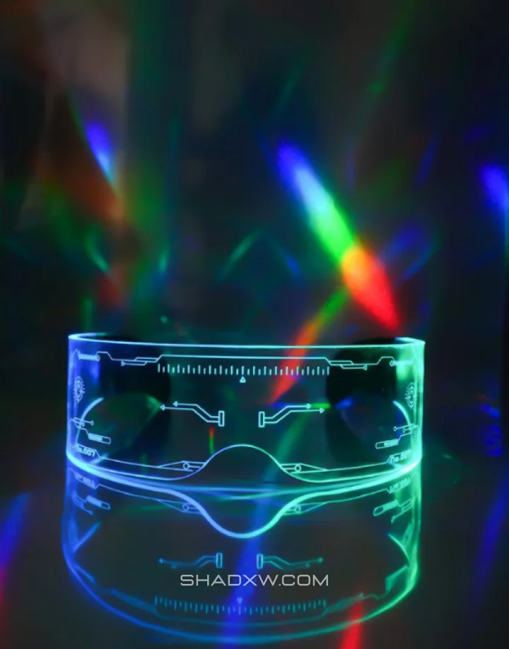 Cyberpunk LED Glasses - Image 4