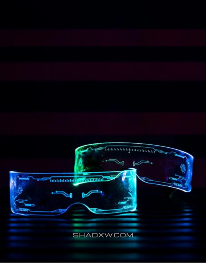 Cyberpunk LED Glasses - Image 5