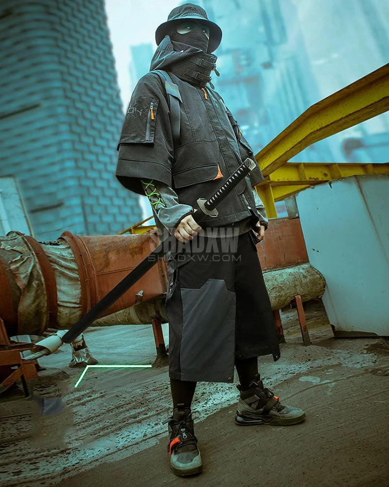 Cyberpunk Samurai Jacket - Image 13