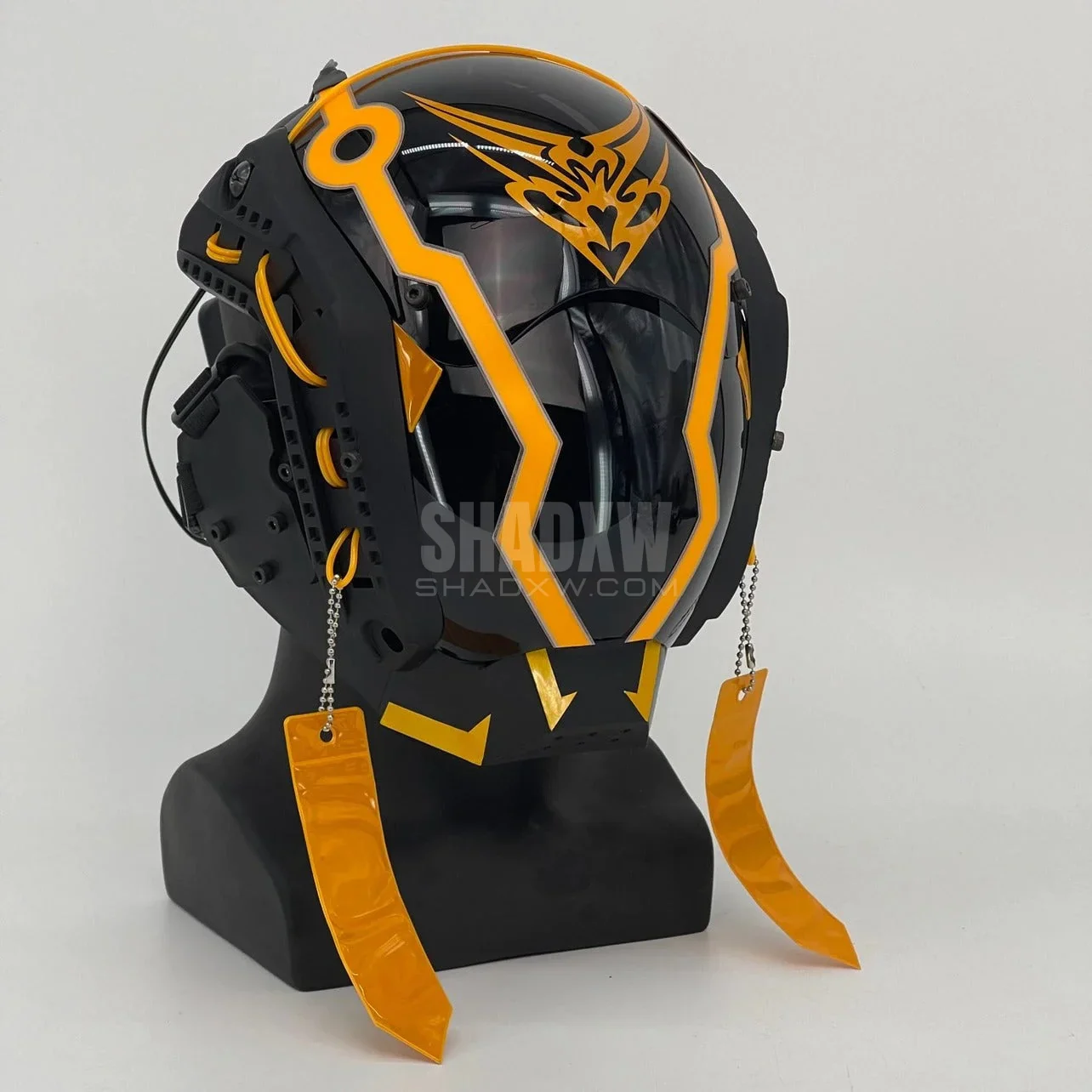 Cyberpunk Sci Fi Helmet - Image 4