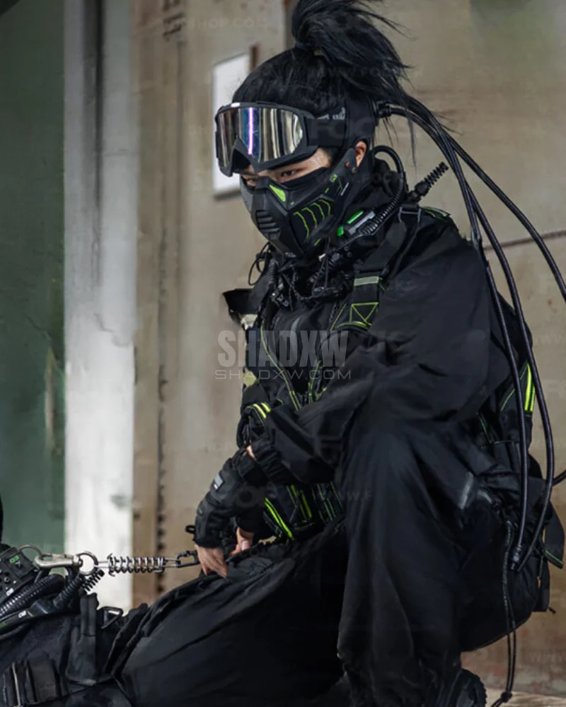 Cyberpunk Streetwear Vest - Image 2
