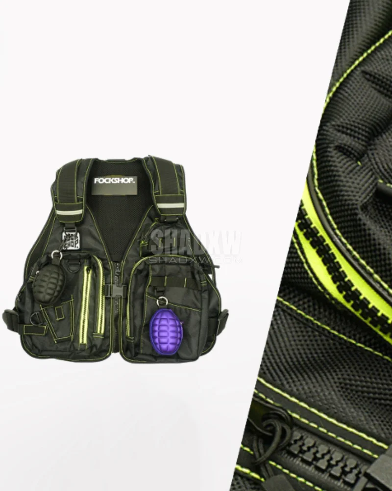 Cyberpunk Streetwear Vest - Image 8