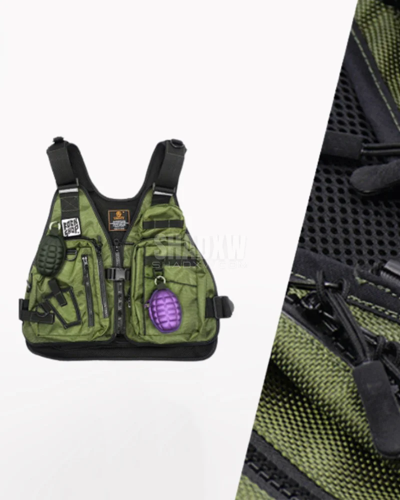 Cyberpunk Streetwear Vest - Image 9