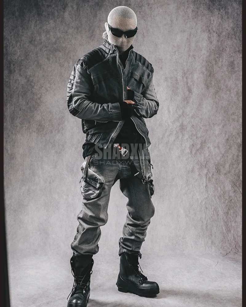 Distressed Cargo Pants - Image 13