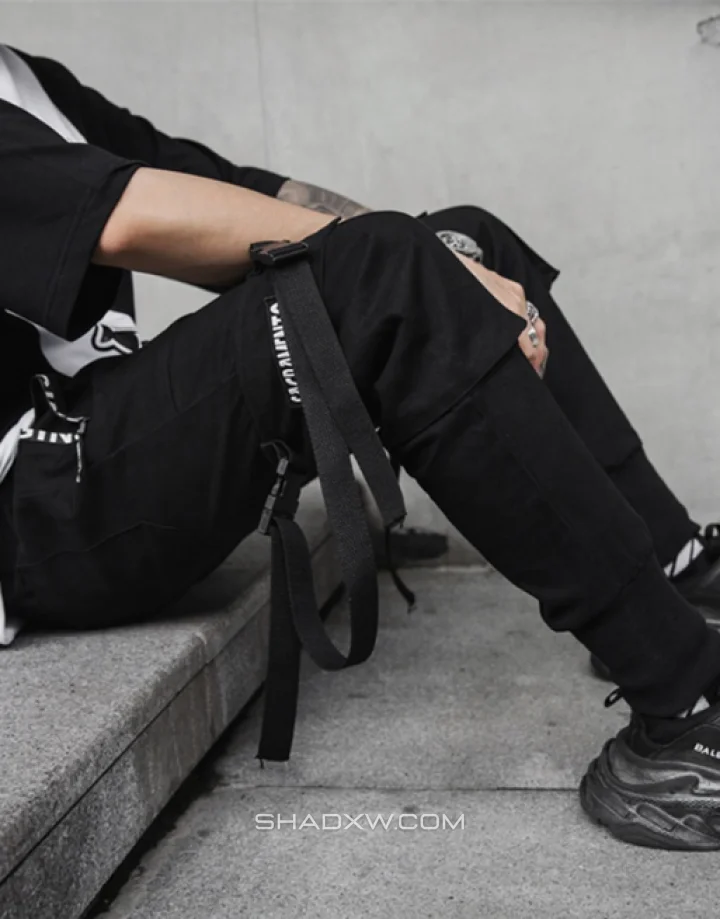 Goth Cargo Pants - Image 10